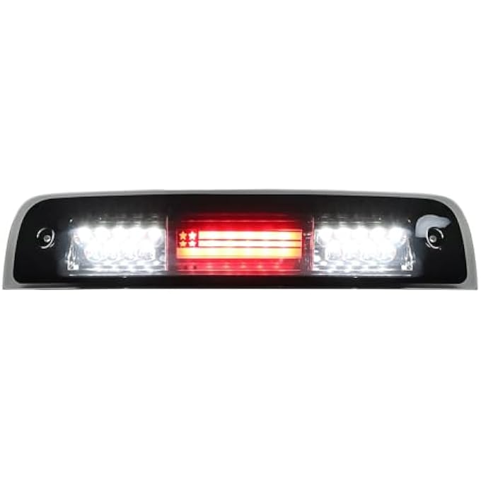 Unity 3Rd Third Brake Light For 20092017 Dodge Ram 1500 2500 3500 Cargo Light Led High Mount Lamp Smoked Lens - Image 1