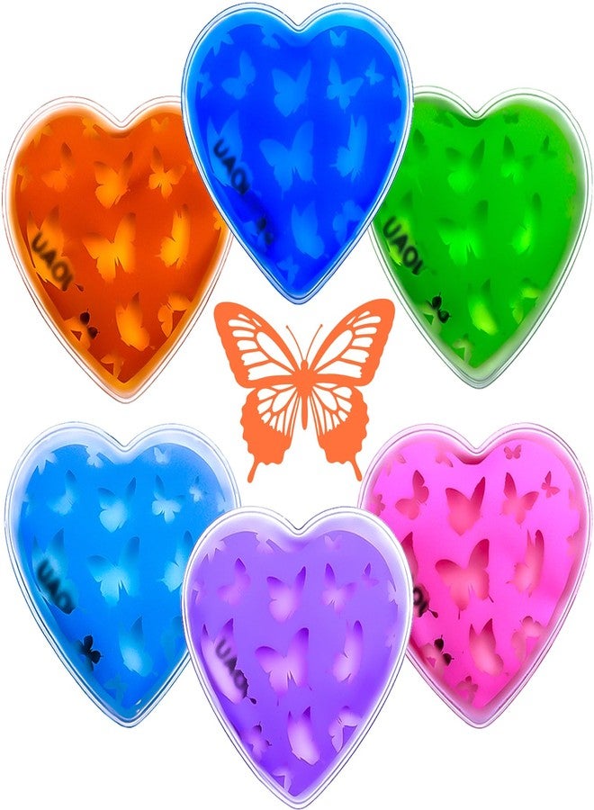 Deyuoau Boo Boo Ice Pack, Hot Cold Packs, Reusable Ice Packs,Ice Pack for Kids Injuries, Auxiliary Fever Reduction, Pain Relief, Headaches, Wisdom Teeth,Little Butterfly Cartoon - Image 1