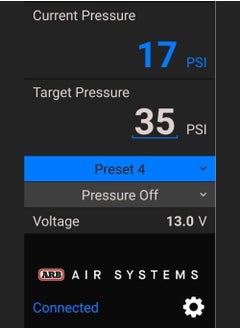 ARB ARB Pressure Control 0830001 - Tire Inflation & Deflation via Smartphone Integrated Air Management System  - Image 5