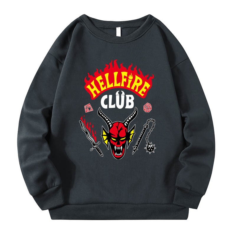 2022 New Stranger Things Season Strange Story 4 Crewneck Loose Sport - Image 3