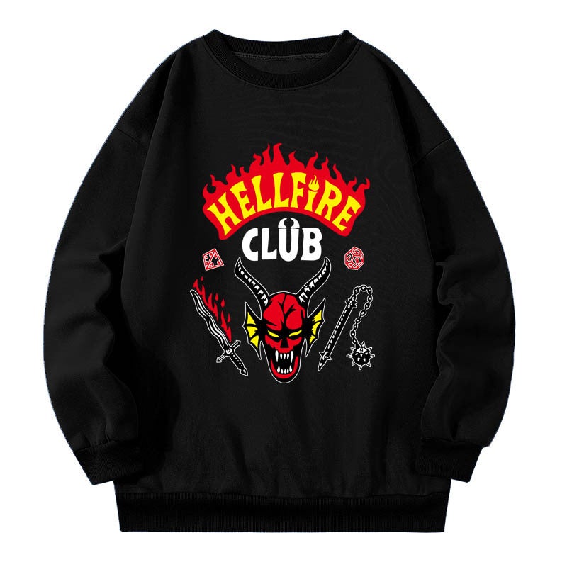 2022 New Stranger Things Season Strange Story 4 Crewneck Loose Sport - Image 2