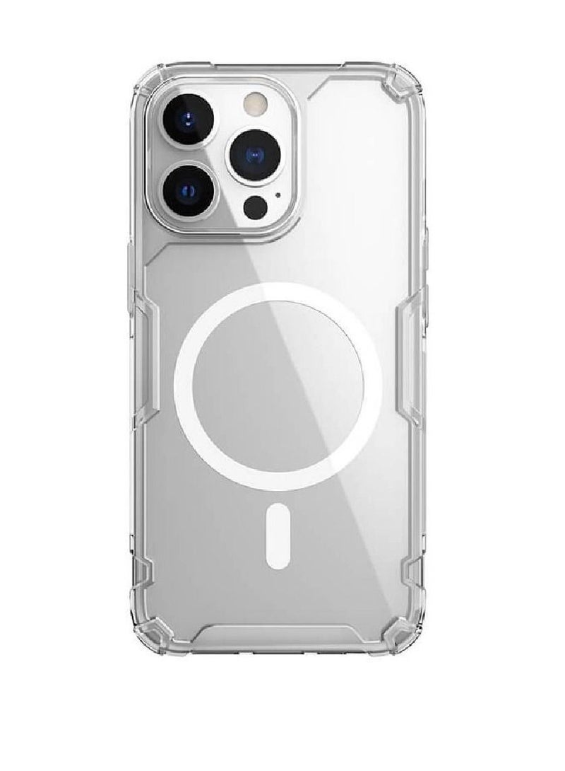 Nillkin Protective Crystal Clear Designed Magnetic Shockproof MagSafe Case Cover For iPhone 13 Pro Max - Image 2