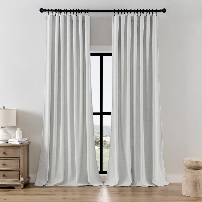 Joydeco Curtains JD21032-OWH-96 - Image 1