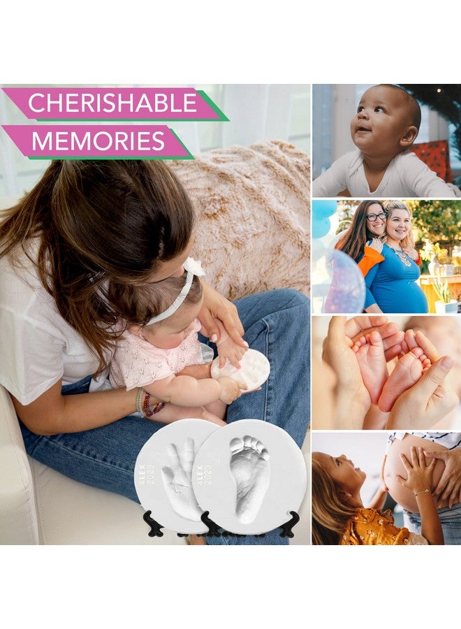 Casting Keepsakes Luna Bean Baby Handprint & Baby Footprint Kit Fun & Easy Diy Ornament Baby Keepsake Kit For Baby Boys & Girls Newborn Gift Baby'S First Christmas New Mom Gifts Baby Shower Registry Holiday - Image 5
