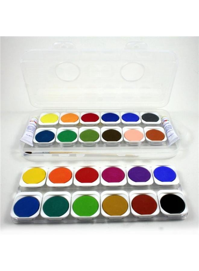 بريمو حزمة من 24 مجموعة أقراص بألوان مائية دقيقة - Image 2