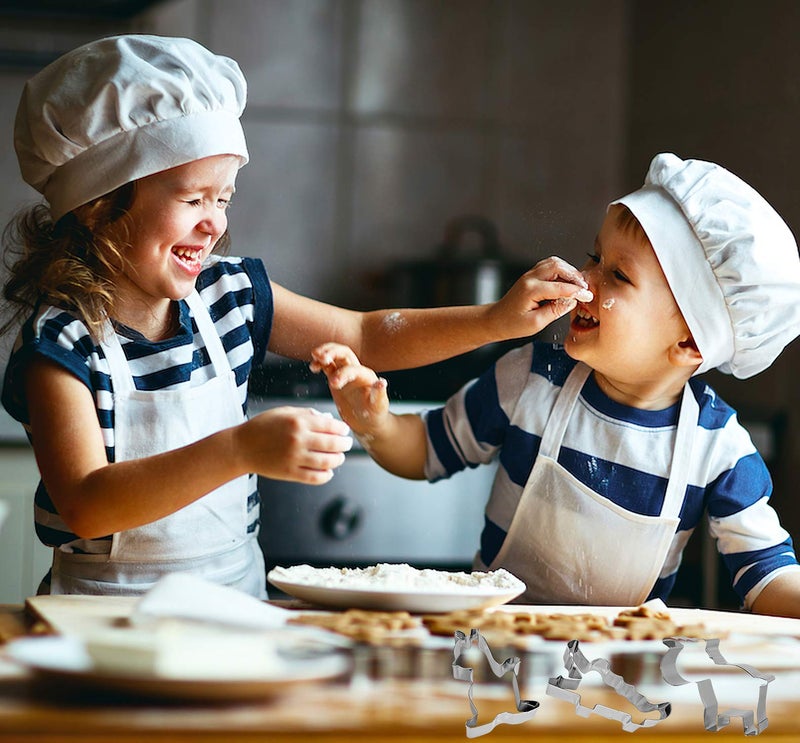 HENGYID Animal Cookie Cutter Set - 9 PCS Stainless Steel Shaped Cookie Candy Food Cutters Molds for DIY  Kitchen  Baking  Cake  Holiday Celebration  Kids Animal Themed Birthday Party (Animal) - Image 5