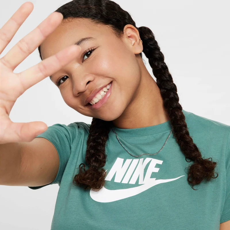 Nike Kids' Sportswear Cropped T-Shirt (Older Kids)