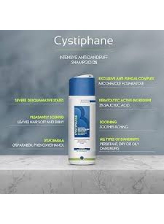 Cystiphane DS Anti-Dandruff and Itching Shampoo 200ml - Image 3
