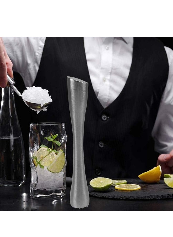 Stainless Steel Cocktail Muddler Bar Fruit Mint Masher Tool - Image 3