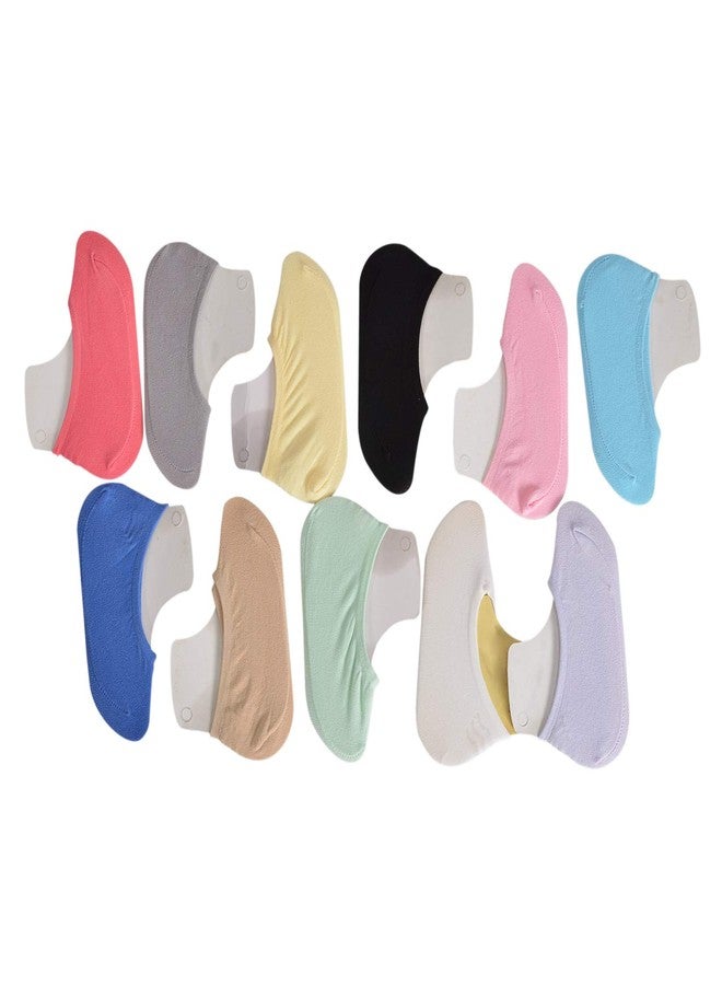FreshFoot Soft and Colourful Baby Socks Cotton for Boys and Girls No Show Socks/Peds/Footie(3-24 Months) (Pack of 12) (3-6 Months) - Image 2