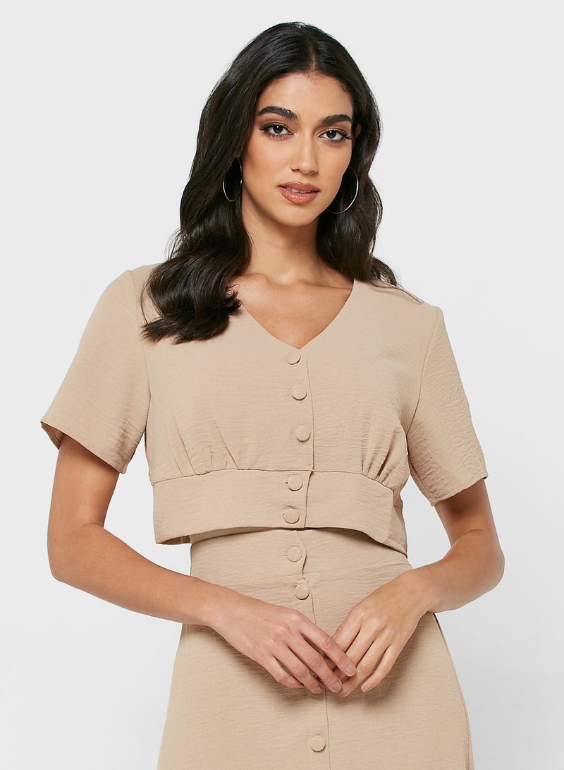 ELLA Solid Skirt Set - Image 3