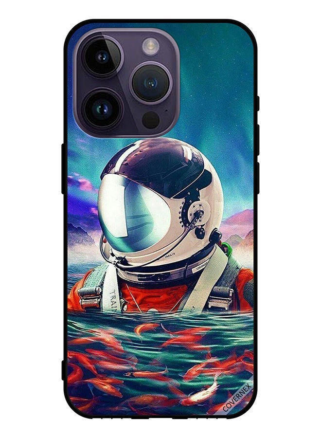 Covernex Protective Case Cover For Apple iPhone 14 Pro Astronaut In Fishes Sea - Image 1