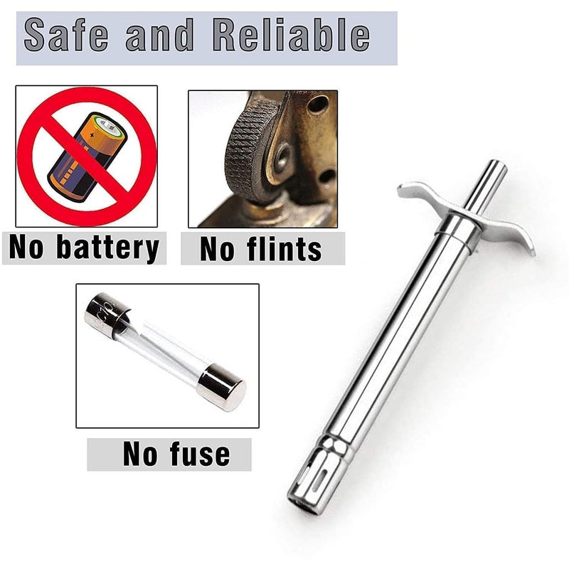 XML Lighter for Kitchen with Free Knife Easy Grip Regular Gas Stoves Restaurants Kitchen Use Pack of 1 - Image 4