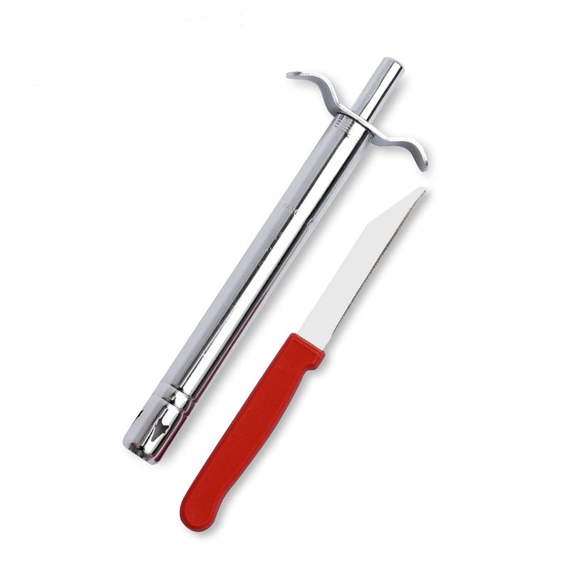 XML Lighter for Kitchen with Free Knife Easy Grip Regular Gas Stoves Restaurants Kitchen Use Pack of 1 - Image 1