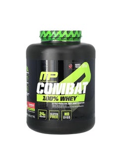 MusclePharm Combat 100% Whey Protein Strawberry 5 lb 2.27 kg  - Image 1