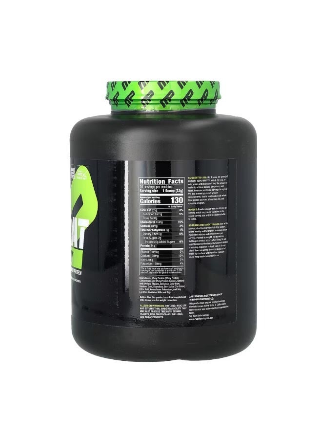 ماسل فارم Combat 100% Whey Protein Strawberry 5 lb 2.27 kg - Image 2