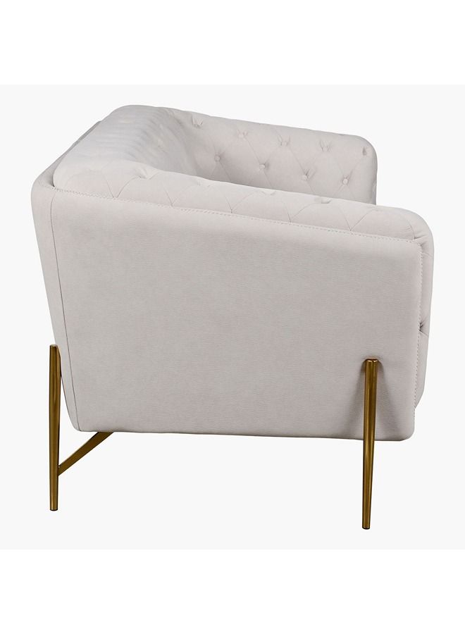 Home Box Claudia 2-Seater Fabric Sofa 96x85x179 cm - Image 3