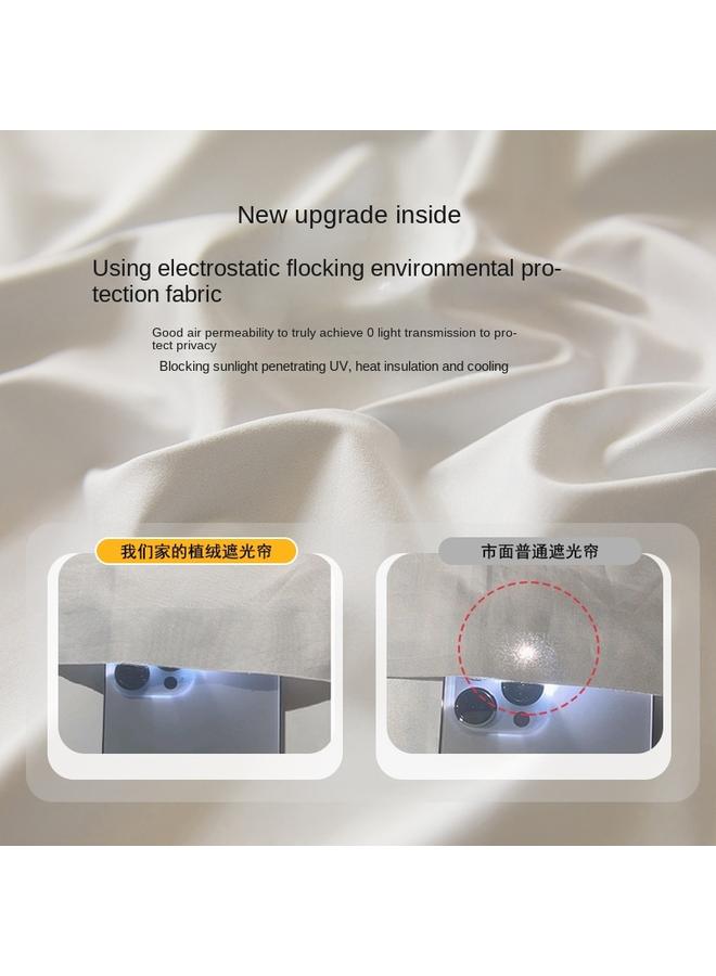 Bluejw 3N2024 New College Students' Dormitory Integrated Mosquito Net Thickened Bed Curtain Strong Shading All-inclusive Closed Upper And Lower Shop - Image 4