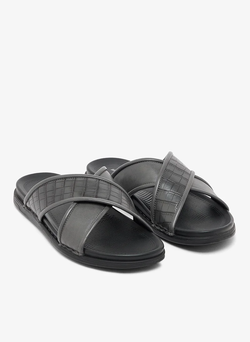 Comfortline Croc Emboss Casual Sandals