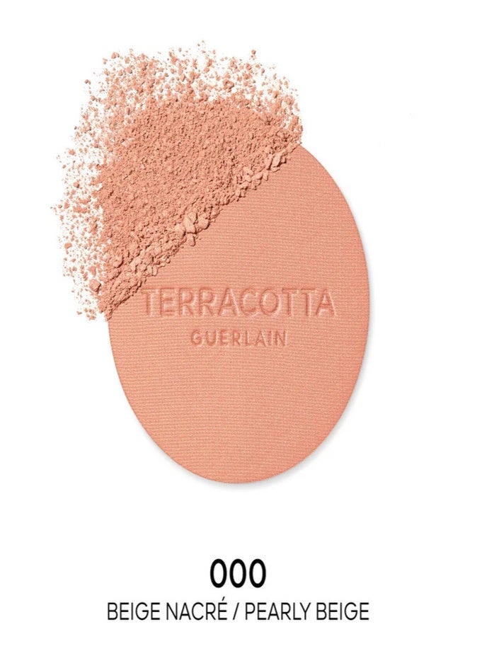 غيرلان أحمر خدود جيرلان تيراكوتا 5 غرام - 000 بيج لؤلؤي، بودرة أحمر خدود تمنح إشراقة صحية ولمسة نهائية طبيعية - Image 2