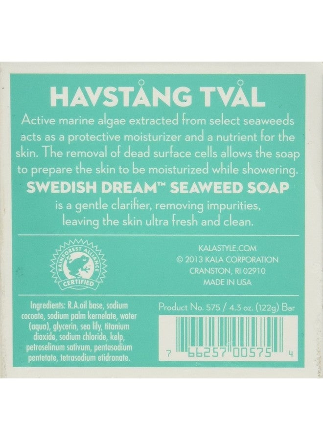 Kala Swedish Dream Moisturizing Seaweed Soap (Havstang Tval)4.3 Oz Bar By Kala - Image 2