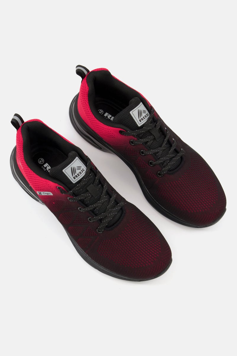 RBX Men Lace Up Hiking Shoes, Black - Image 4