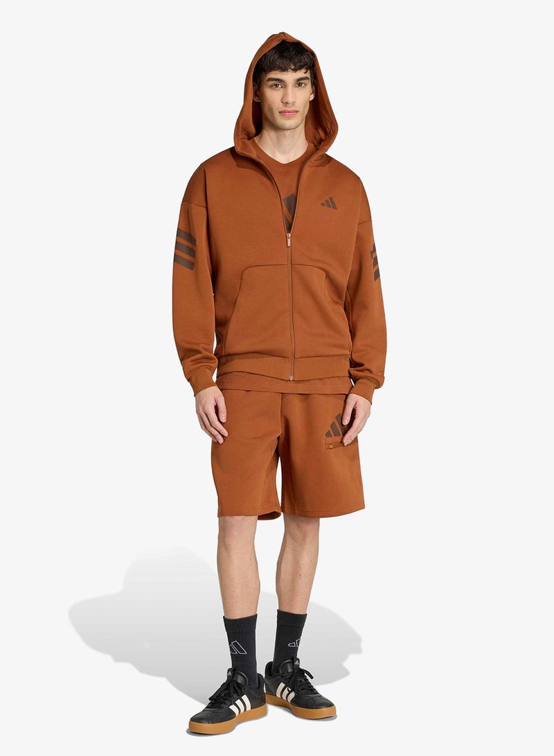 Adidas Future Icons Three Bar Shorts - Image 5