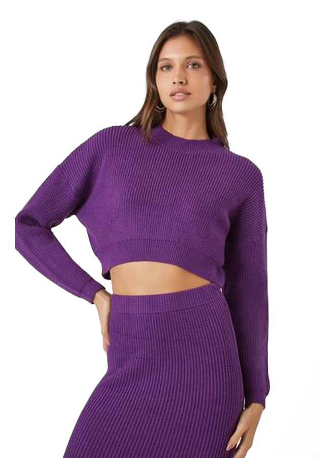 FOREVER 21 Cropped Sweater & Skirt Set  - Image 5