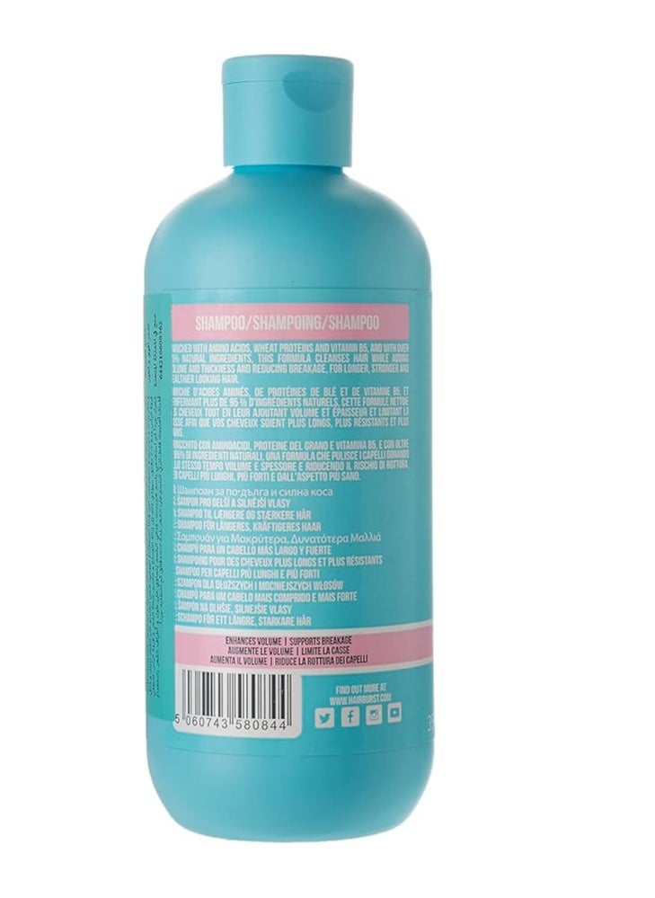 HAIR BURST - Hairburst Vegan Shampoo Longer Stronger Hair 350ml - Image 1