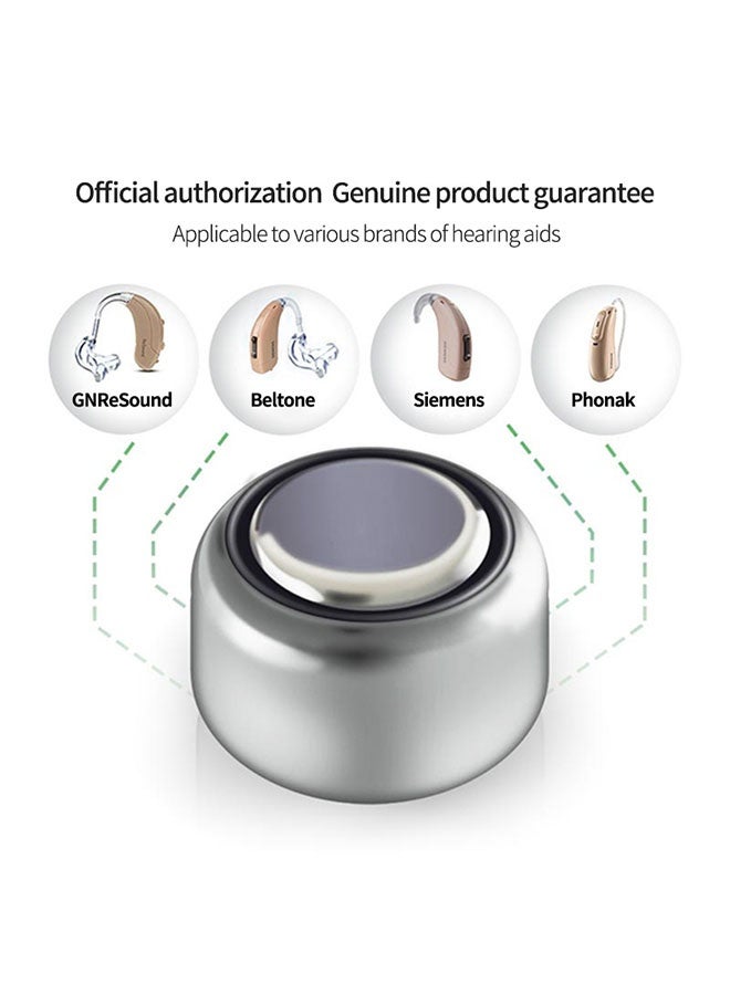 رايوفاك بطارية A312 - بطارية سماعة طبية / سماعة زراعة قوقعة، 60 قطعة، مستوردة، خالية من الزئبق - Image 4