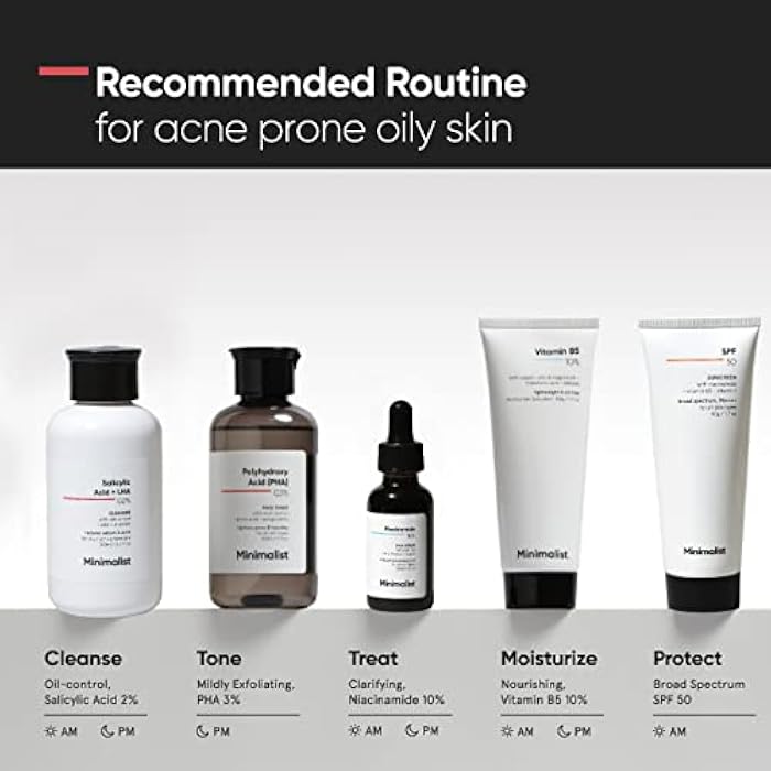 Minimalist 2% Salicylic Acid Face Wash for Oily, Acne Prone Skin | Anti Acne Face Wash With LHA & Zinc | Sulphate free Gentle BHA Liquid Exfoliant | For Women & Men | 3.4 Fl Oz / 100 ml - Image 4