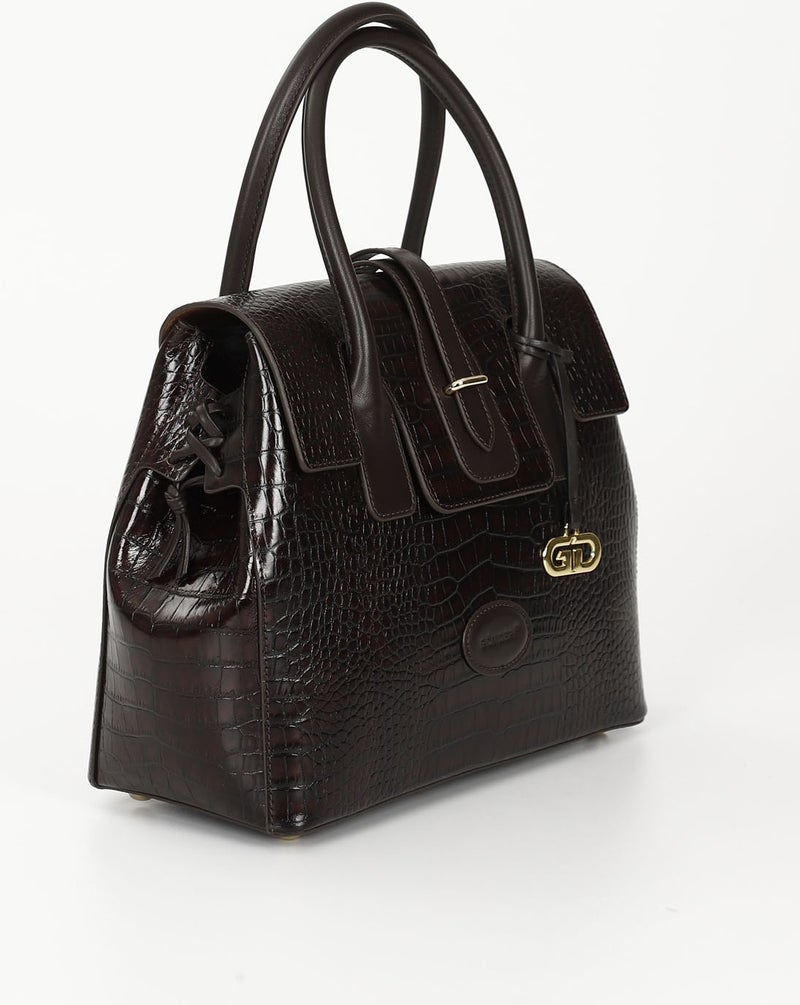 Gönderi(r) Gon Platinum Genuine Leather Large Size Women's Shoulder and Handbag B8384  - Image 3