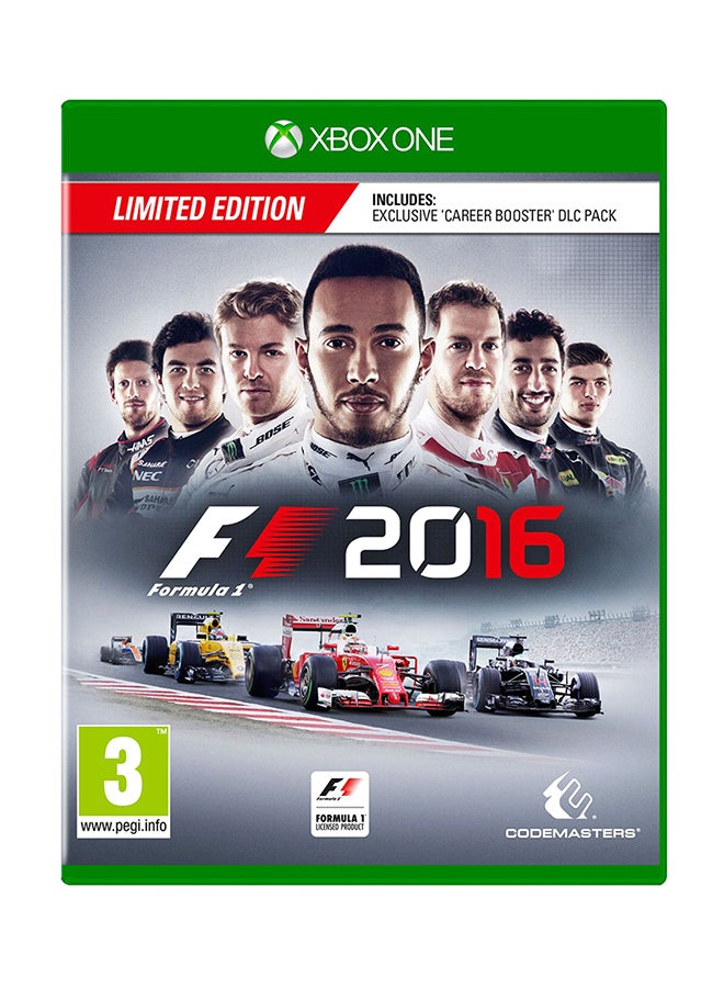 لعبة F1 2016 إصدار محدود - إكس بوكس ون - سباق - xbox_one