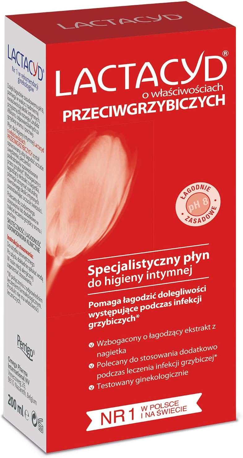Lactacyd Antifungal Gynecological Intimate Hygiene Fluid 200ml - Image 3