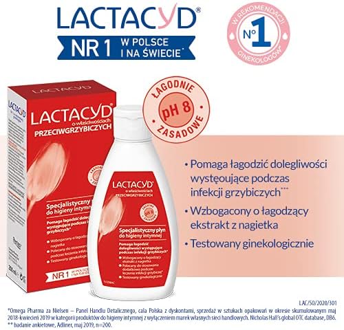 Lactacyd Antifungal Gynecological Intimate Hygiene Fluid 200ml - Image 5
