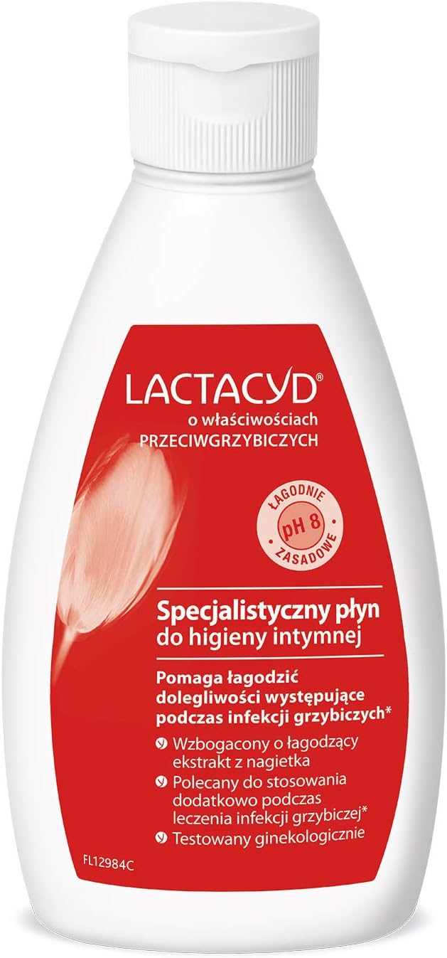 Lactacyd Antifungal Gynecological Intimate Hygiene Fluid 200ml - Image 2
