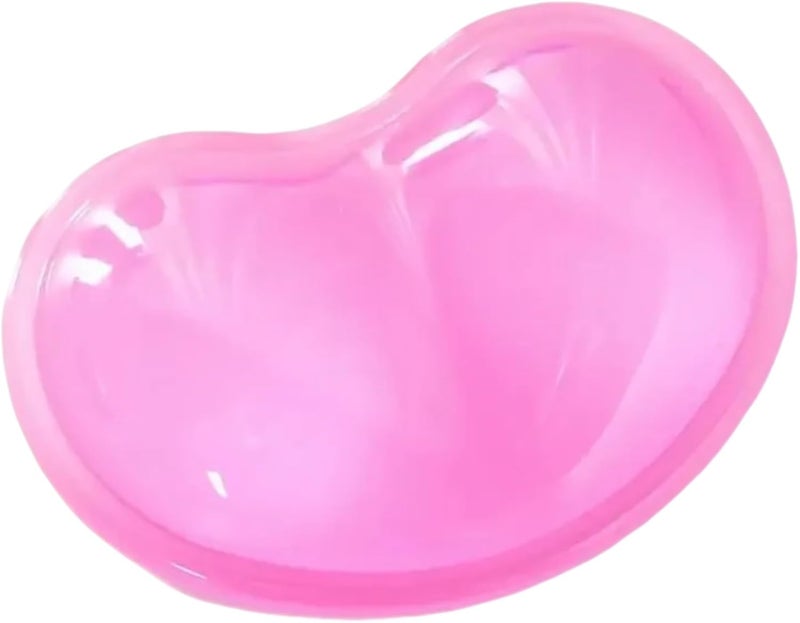 LetGoShop Ergonomic Gel Wrist Rest for Mouse, Computer Mouse Wrist Support for Arm Pain Relief, Heart-Shaped Cute Hand Wrist Cushion for Home and Office Working Gaming Anti-Fatigu - Image 1