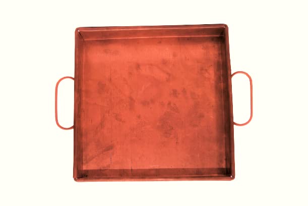 Shrinika Pure Copper Hawan Kund for Pooja Purpose Indian Cultural Religious Item Best for Home Office Copper Brown Size 10 inch - Image 4