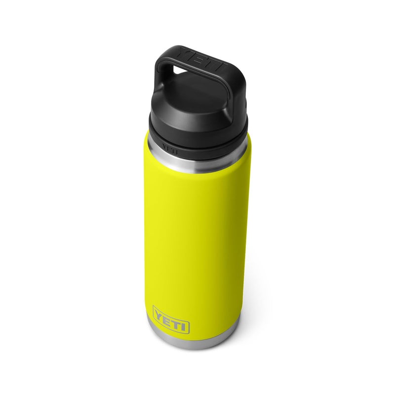 YETI Rambler 26 oz Bottle  Leakproof  Vacuum Insulated  Stainless Steel with Chug Cap  Firefly Yellow - Image 5