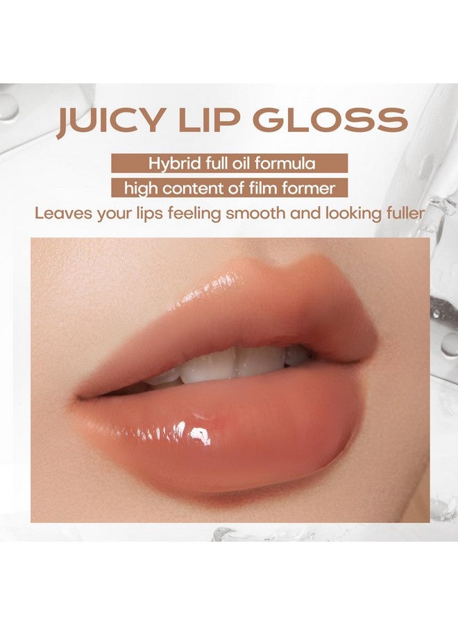 Mistine Plumping Lip Plumper High Shinemoisturizing Essence Lip Gloss Gloss With 1% Lip Gloss Peptide Lip Tint Gloss (J01 Until Sunset) - Image 4