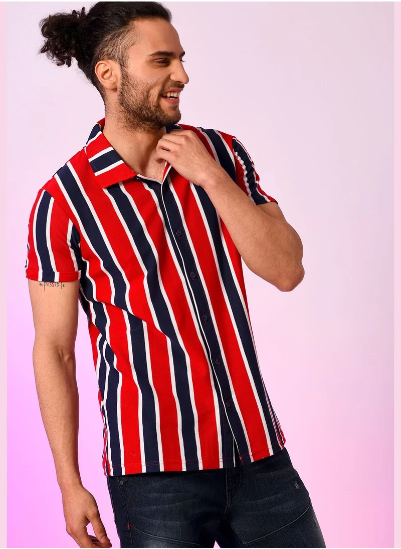 Campus Sutra Printed Shirt