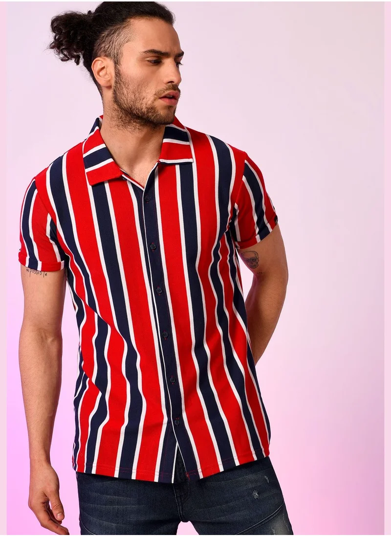 Campus Sutra Printed Shirt