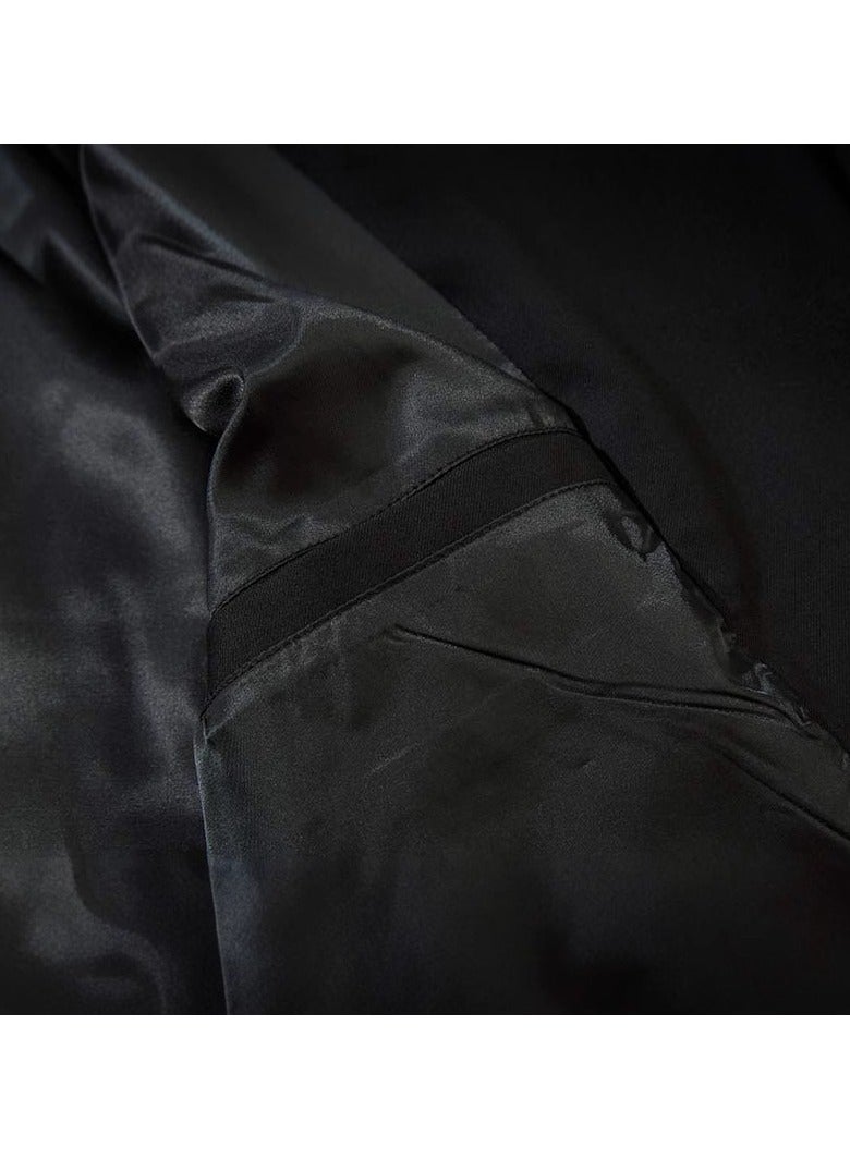 Shougu Retro Black Suit Jacket - Image 4