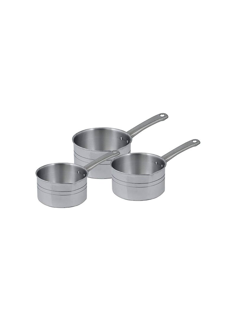 AL AHRAM Al-Ahram Casserole set without silver, 3 pcs, silver, TKKH018 - Image 1