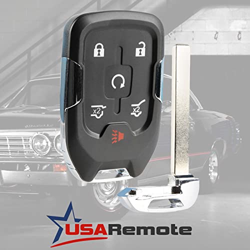 USARemote Smart Key Fob Keyless Entry Remote fits 2015-2020 Chevy Suburban/Tahoe/GMC Yukon + Yukon XL (HYQ1AA, 13580802) - Image 2