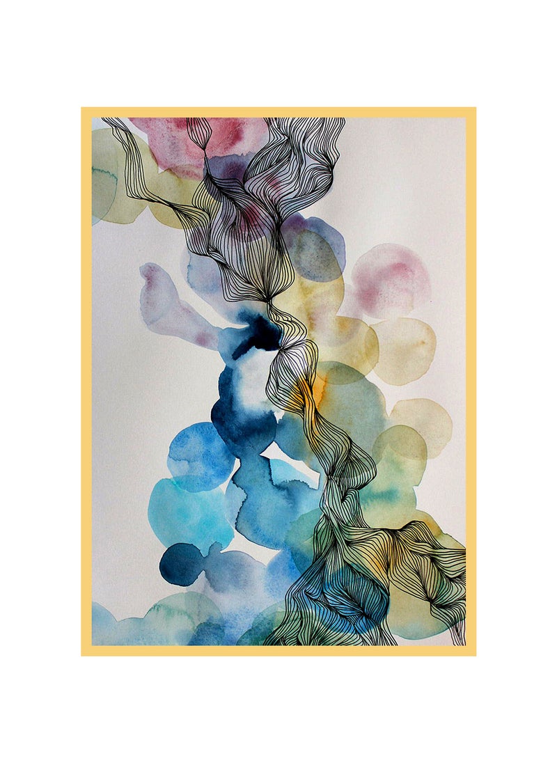 AIWANTO Abstract Crystal Porcelain Decorative Wall Painting  - Image 2