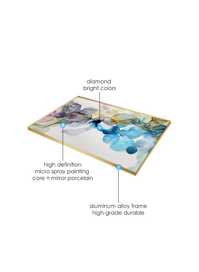 AIWANTO Abstract Crystal Porcelain Decorative Wall Painting  - Image 4