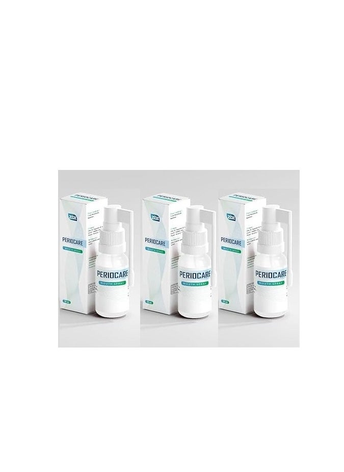 Ziax pharma Periocare Mouth Spray 50 Ml 3 packs  - Image 1