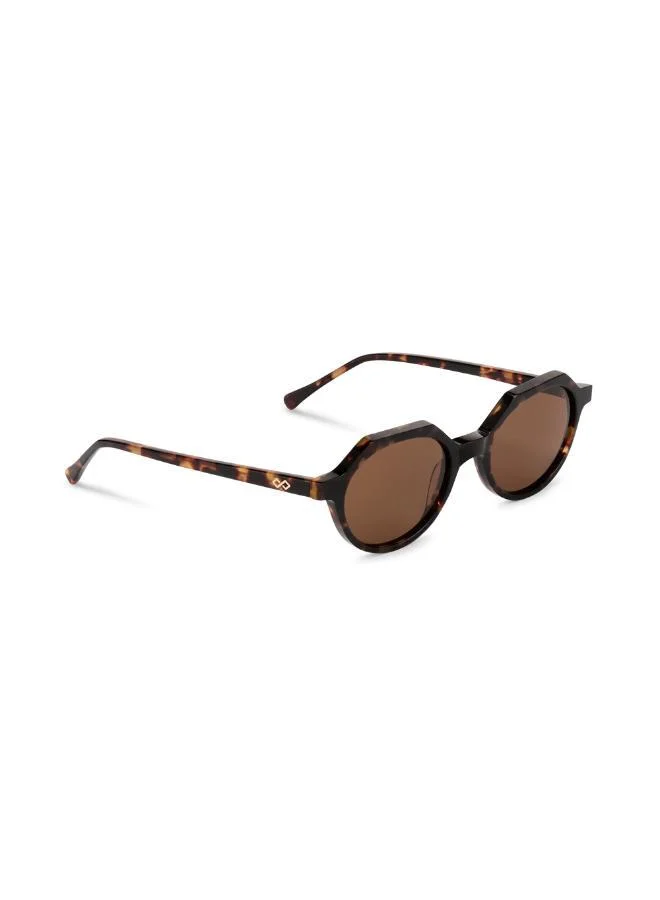 كارين وازن Drew Oval Sunglasses