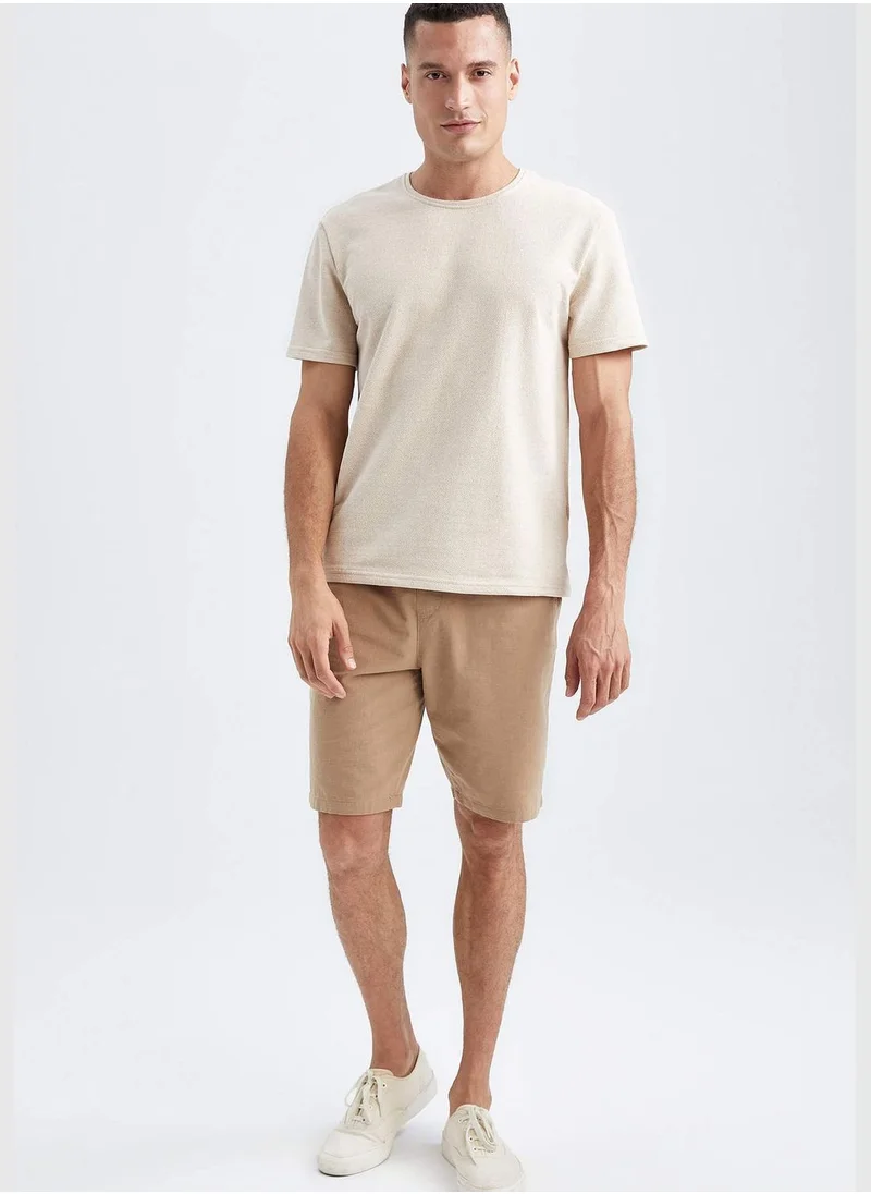 DeFacto Man Regular Fit Woven Bottom Woven Short